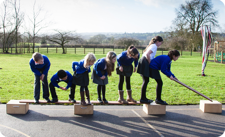 problem solving team building games ks2