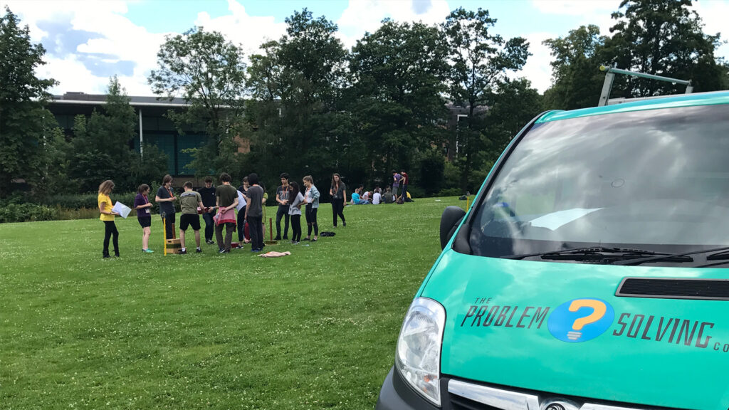 Activities week team building day at a Hertfordshire school