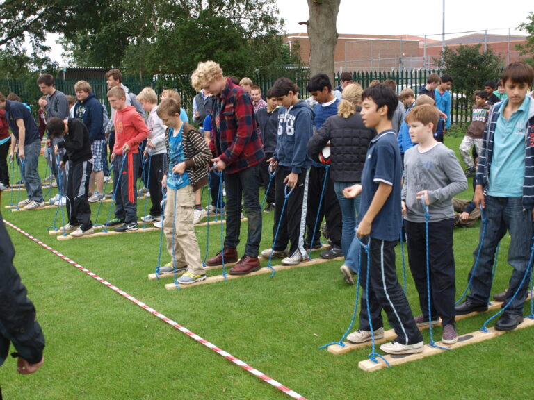 Enrichment school team building day in Oxfordshire