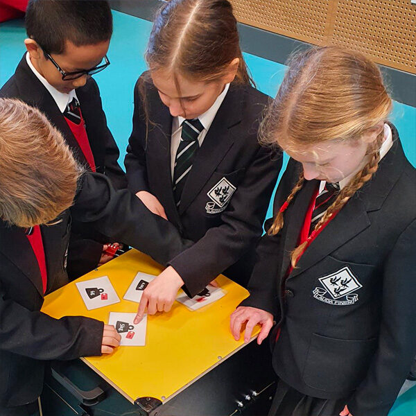 Puzzle challenge escape room for primary schools