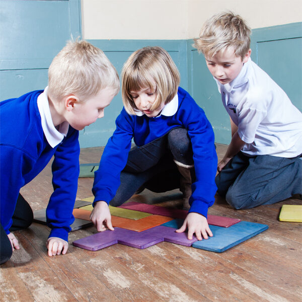 EYFS children taking part in an early maths workshop