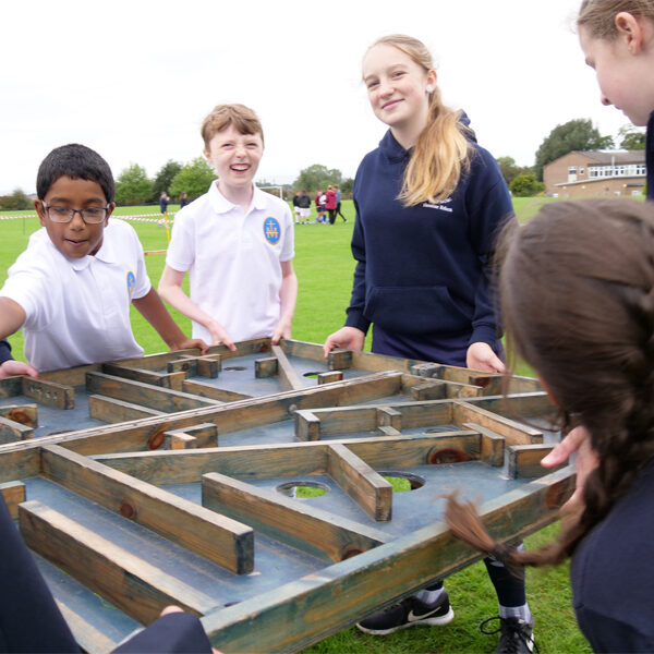 KS3 reward day focused on teamwork and fun challenges