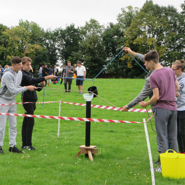 KS5 enrichment day using team challenges to build independence
