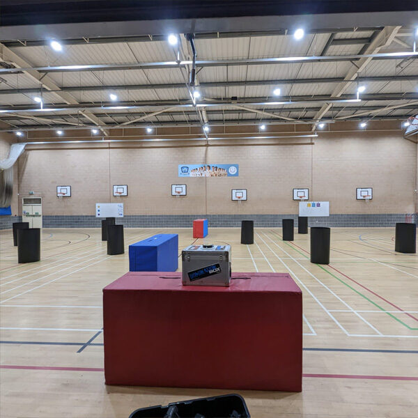 Laser tag provider who delivers at schools