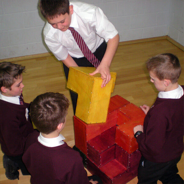 Maths puzzle days in schools challenging the students with problem solving activities