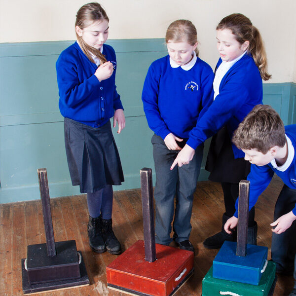 Group maths activities for Key Stage 2 pupils in a workshop setting