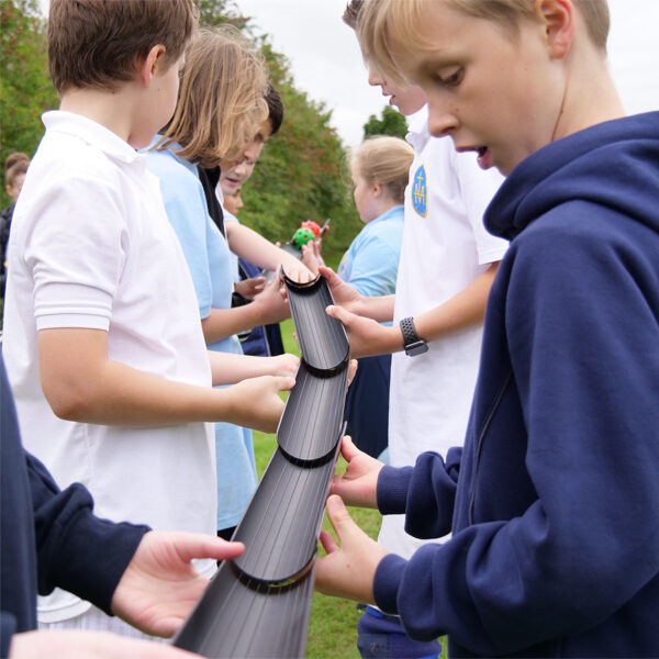 Facilitated team building activity days in schools