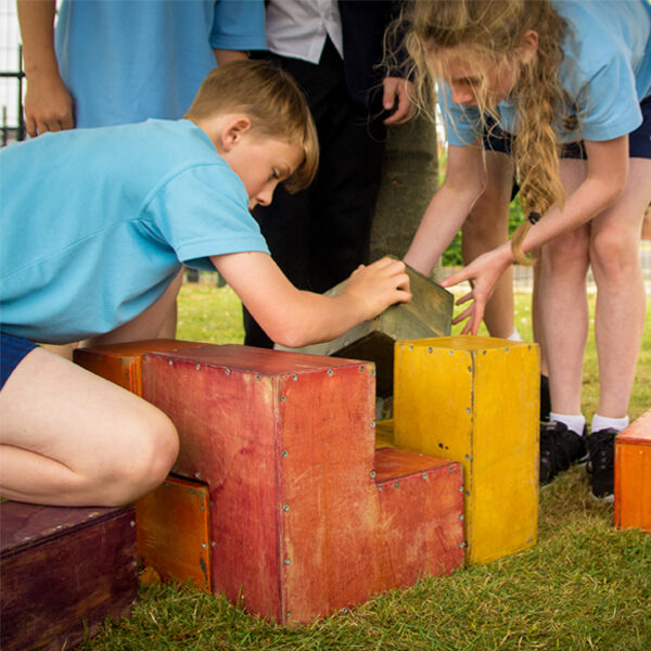 Secondary school students developing problem solving skills together