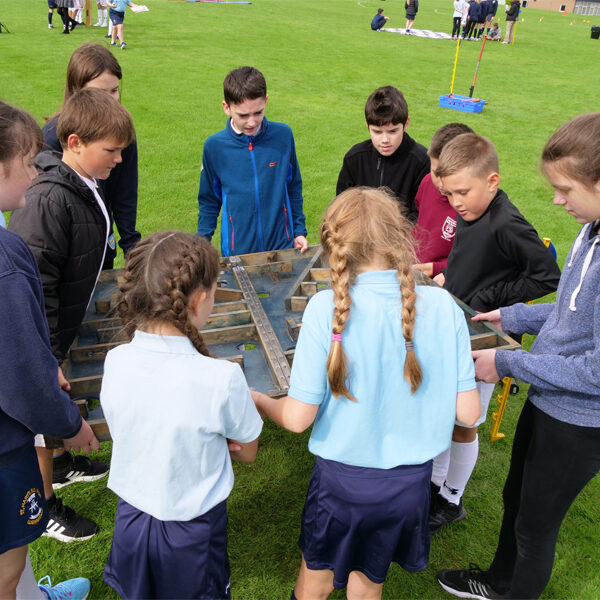 School challenge day designed to strengthen teamwork