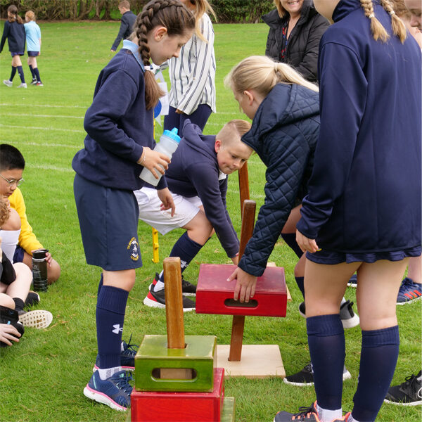 Problem solving enrichment event hosted in a school
