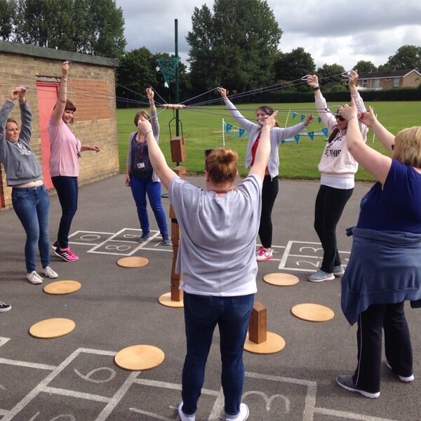 Team building INSET day for school staff