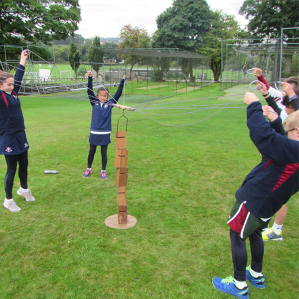 Courses for school aged children based on team building skills