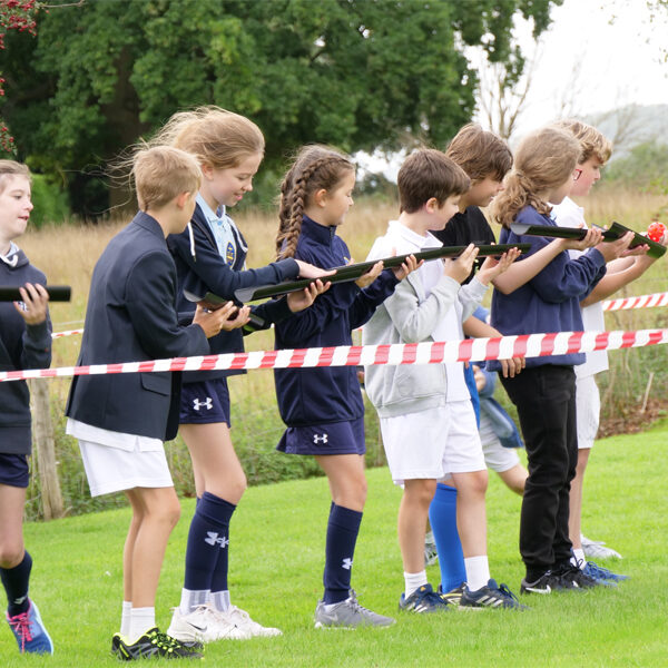 Whole school team building event led by expert instructors