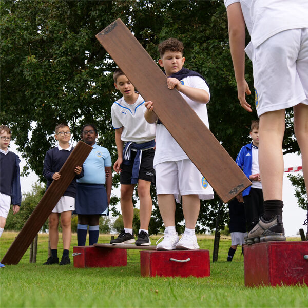 A range of activities for problem solving and team building skills