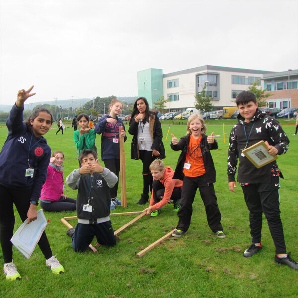 Transition support activities using team challenges